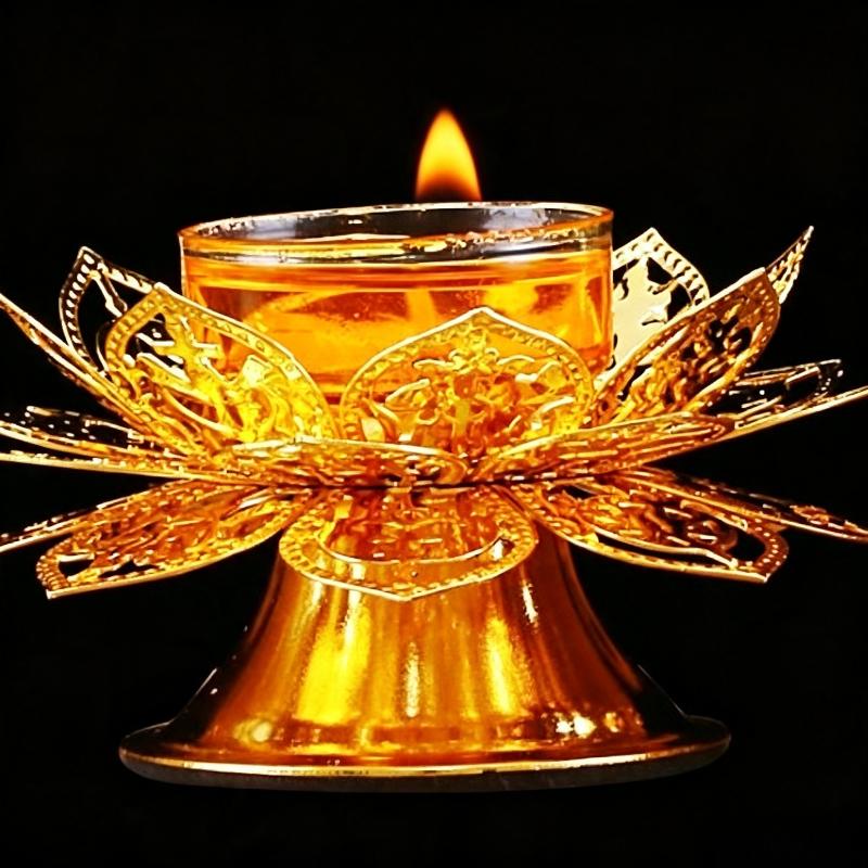 Incense Holder - Portavelas de Té con Diseño de