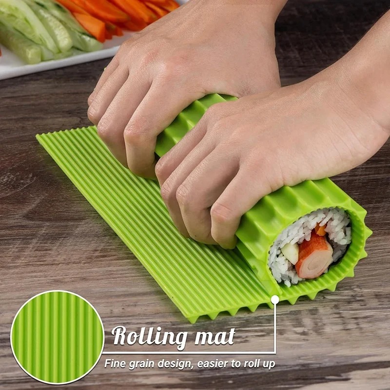 Rollo de mano de silicona para - Sushi Making Kit reseña y precio