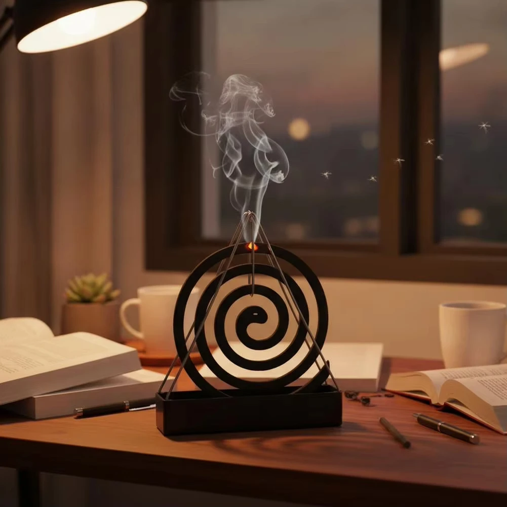 Soporte de hierro para espiral - Incense Holder reseña y precio