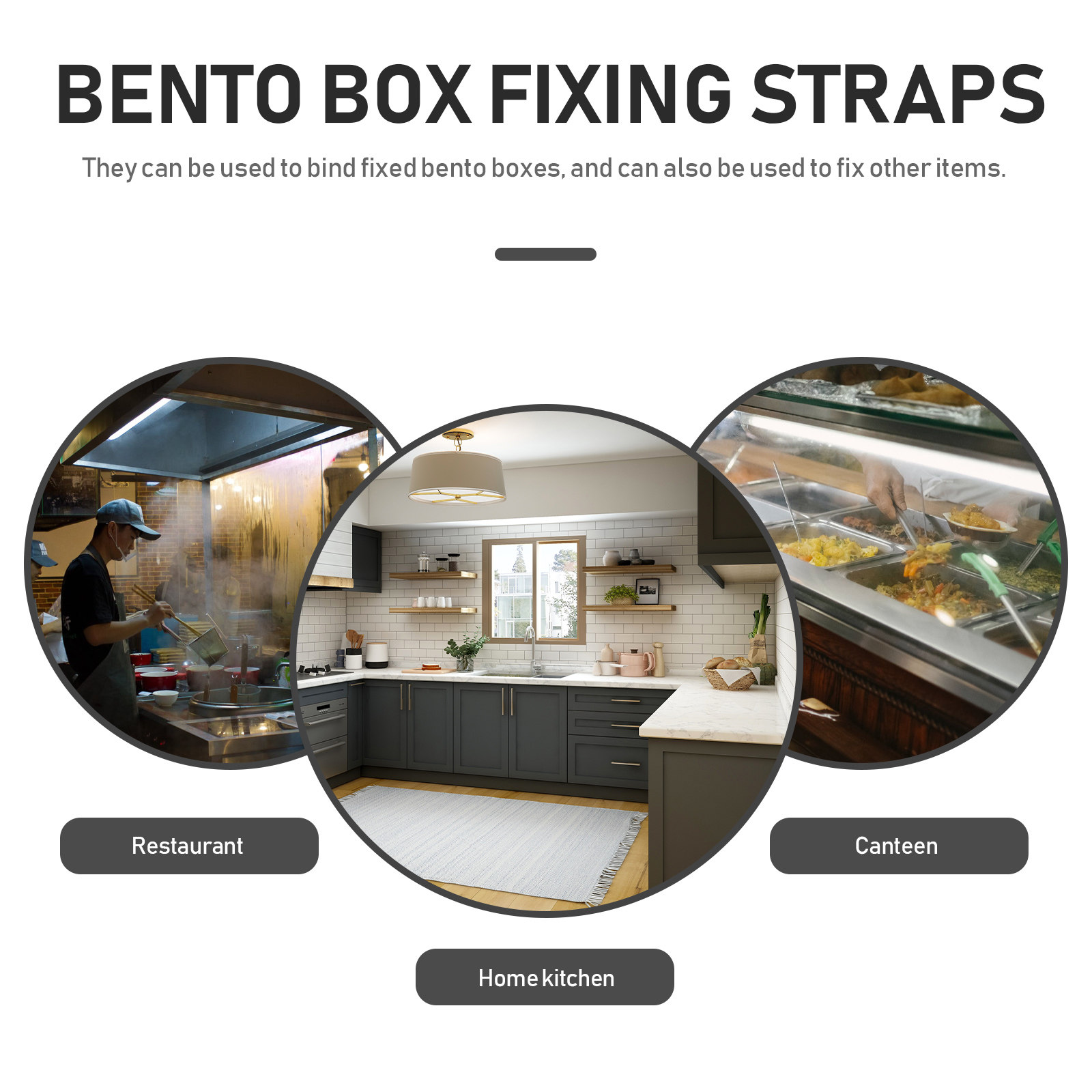 12 unidades de cintas elástica - Bento Box reseña y precio