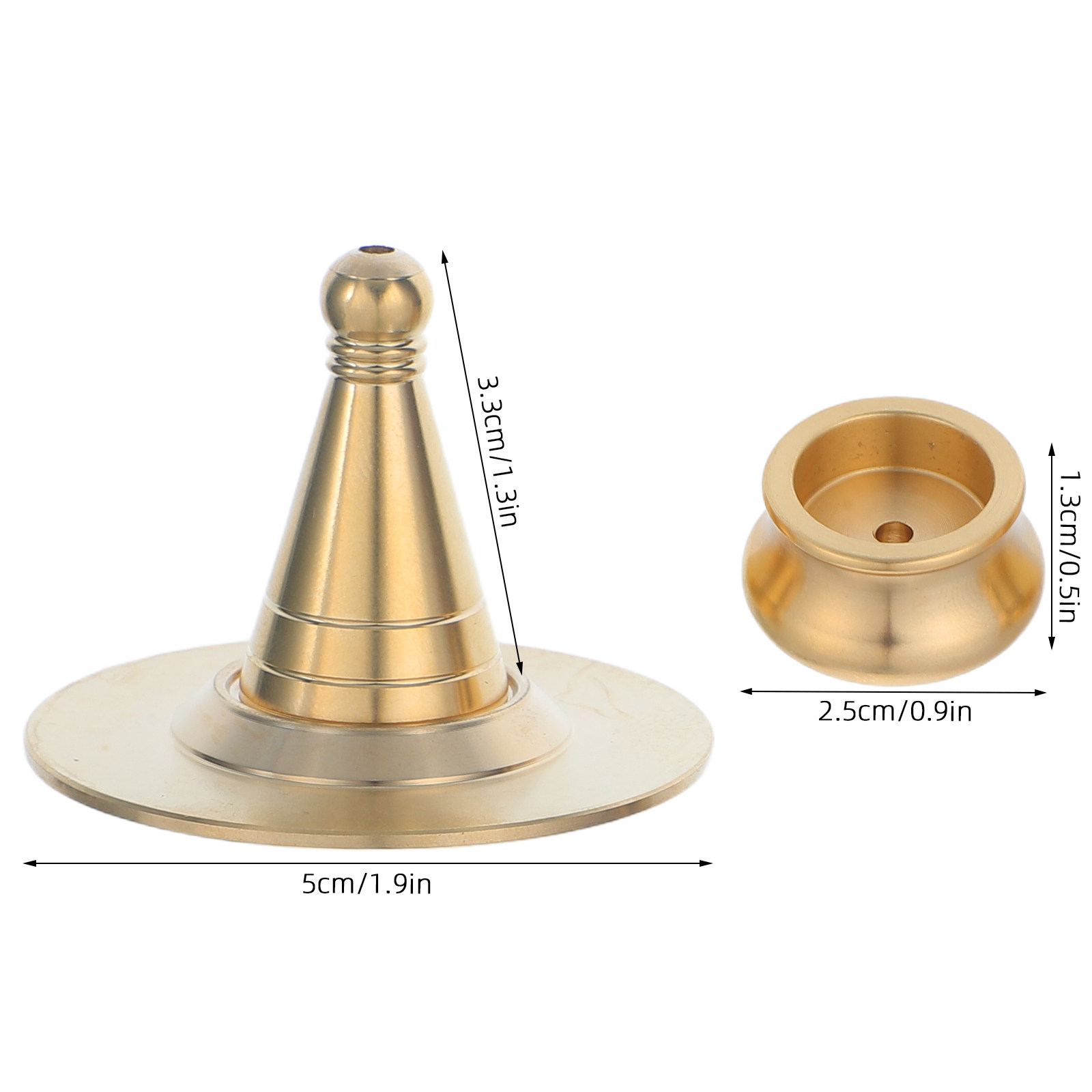 1 Set de Moldes para Conos de  - Incense Holder reseña y precio
