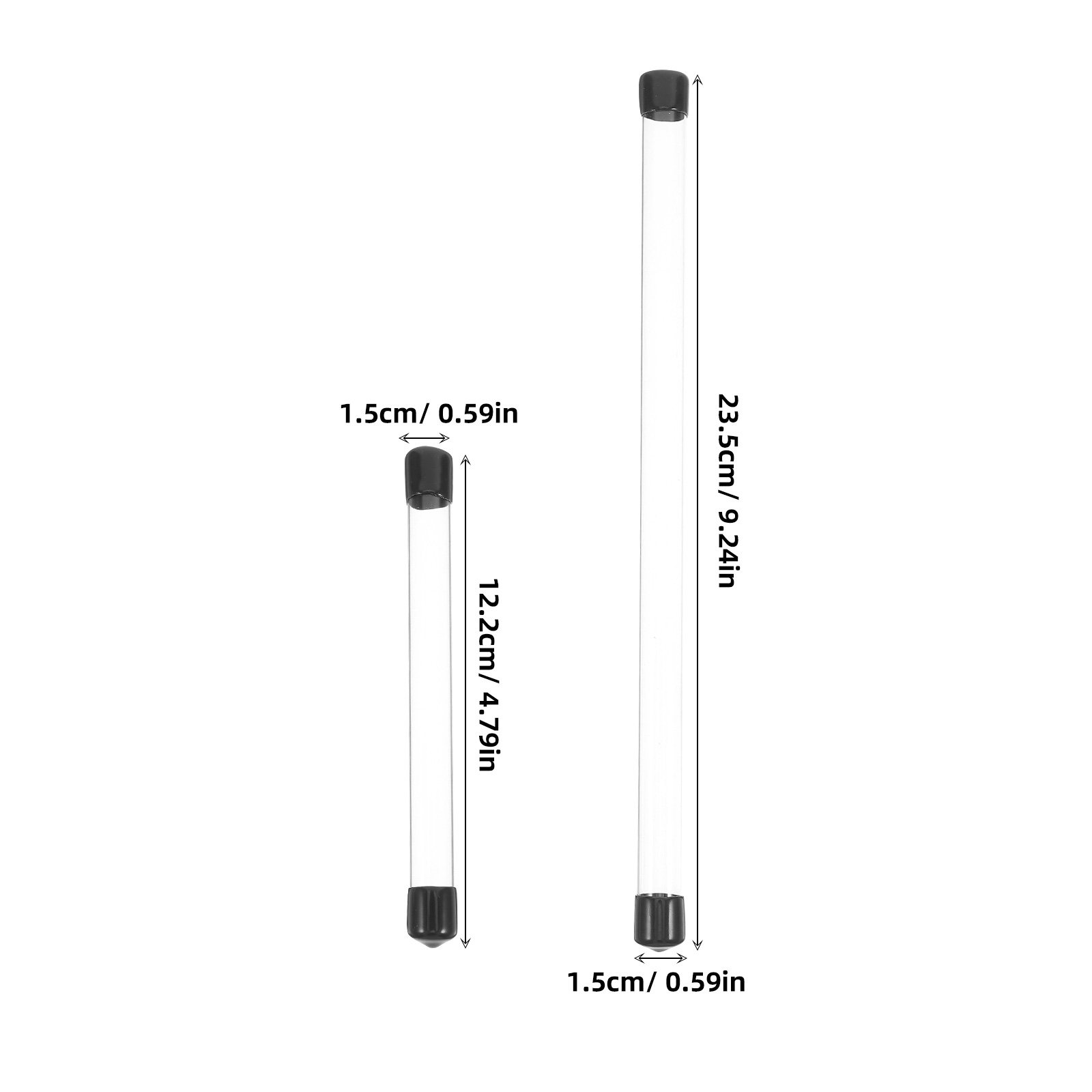 4 unidades de tubos transparen - Incense Holder reseña y precio