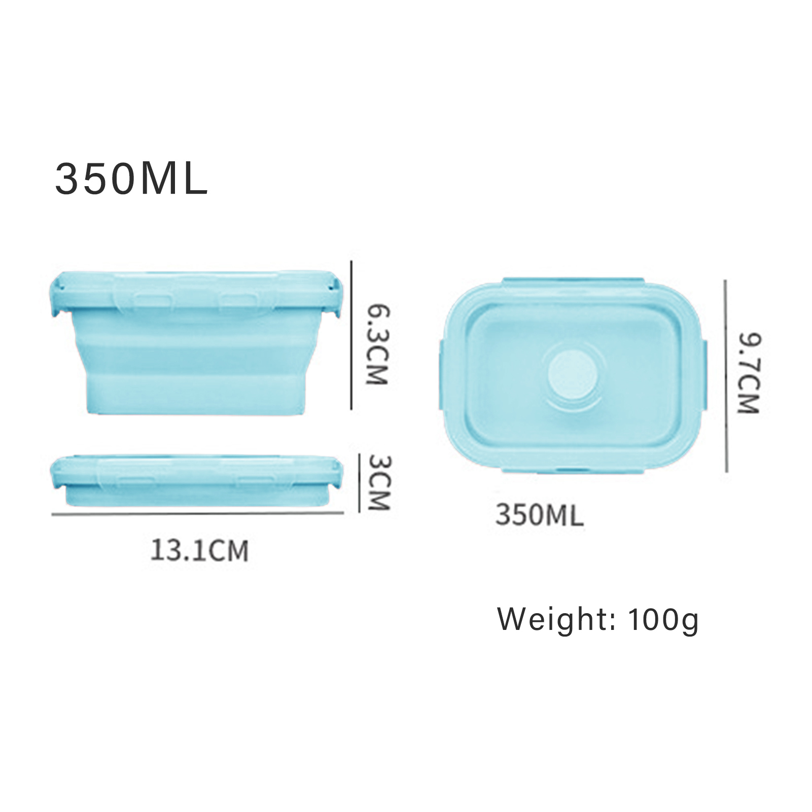 Lonchera de Silicona de Grado  - Bento Box reseña y precio