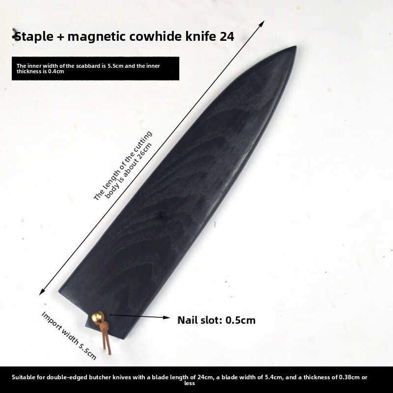 Funda de madera de fresno laca - Japanese Knife reseña y precio