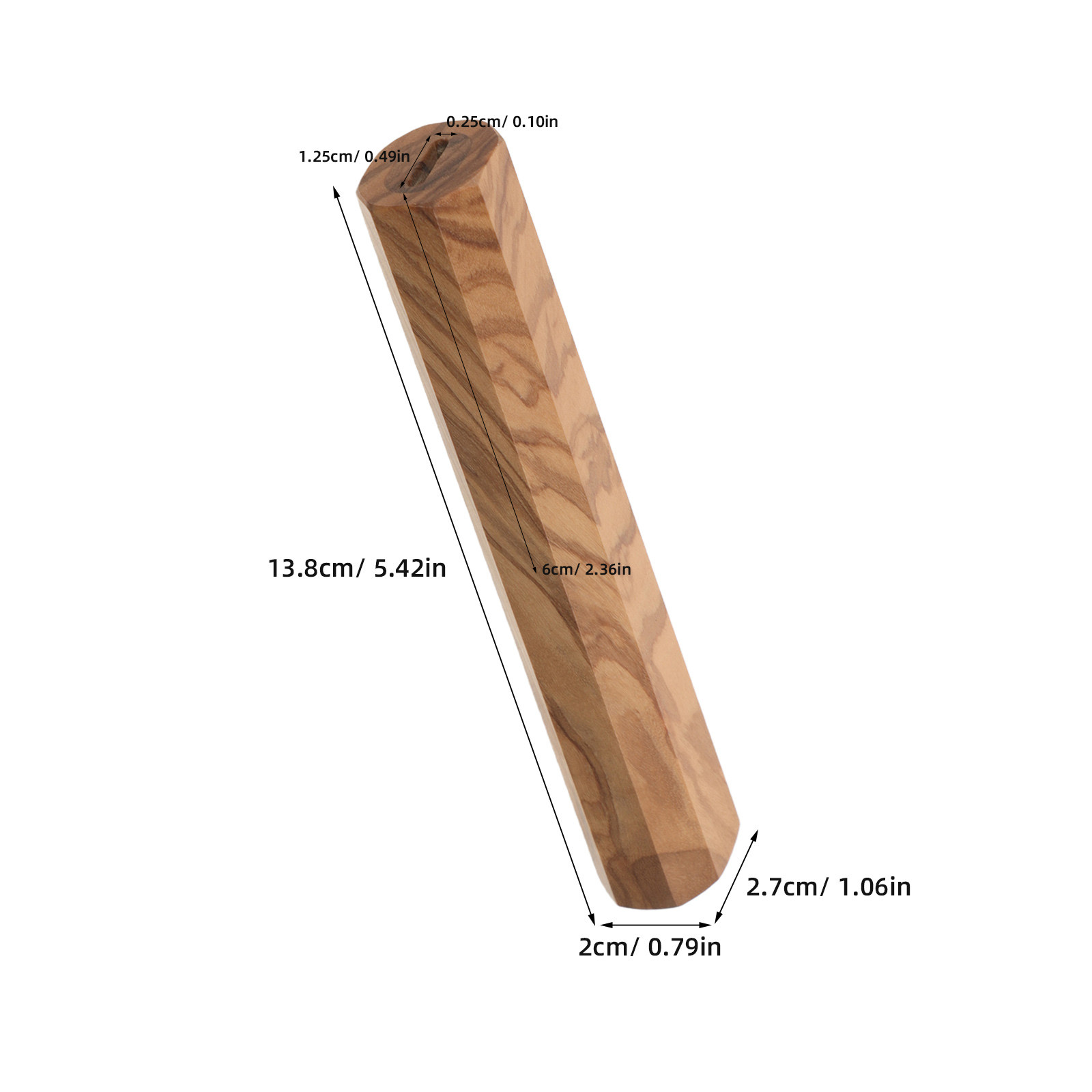Mango Octagonal de Madera para - Japanese Knife reseña y precio