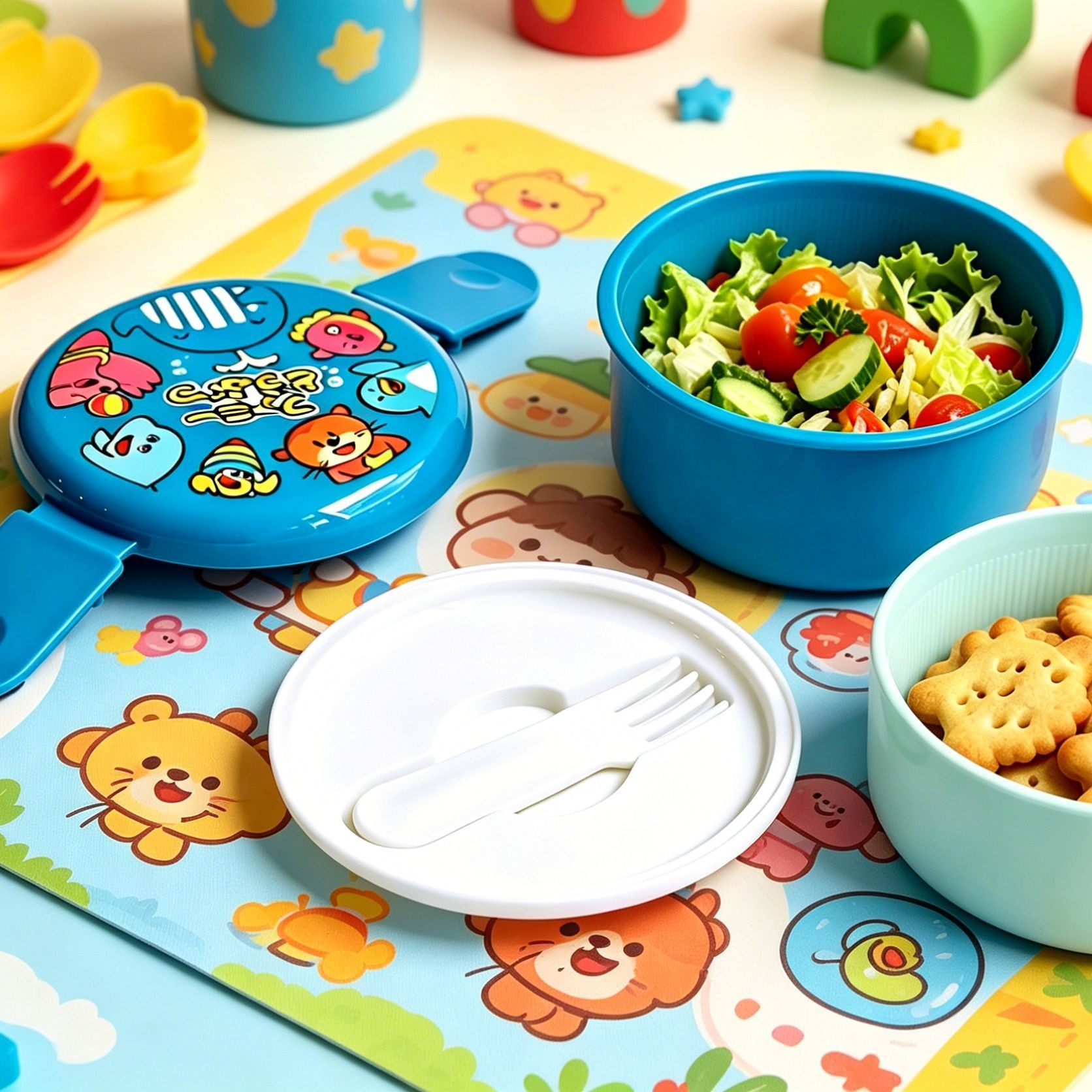 Mini lonchera con forma de ani - Japanese Snacks reseña y precio