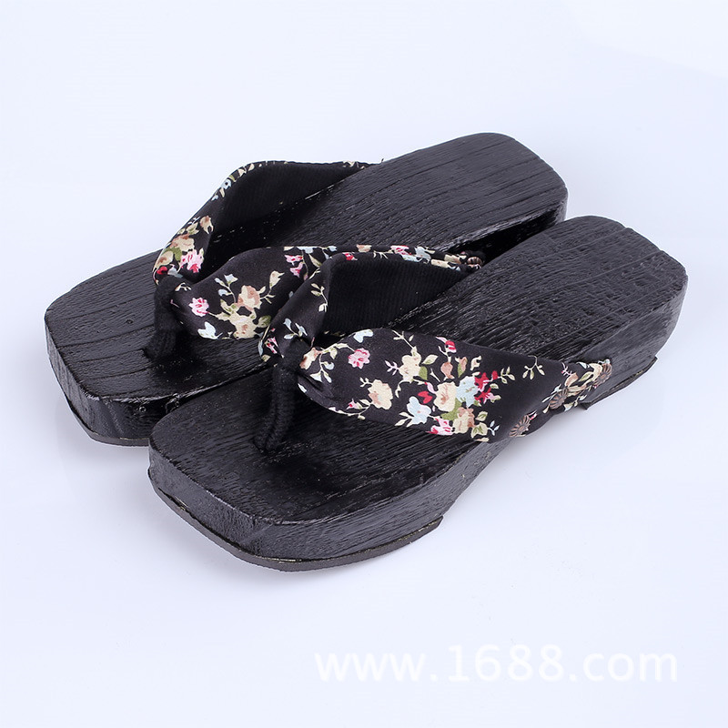 Sandalias Geta con Plataforma  - Geta Wooden Sandal reseña y precio