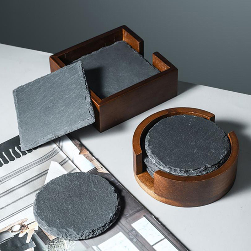 Posavasos de pizarra estilo ja - Japanese Tea reseña y precio