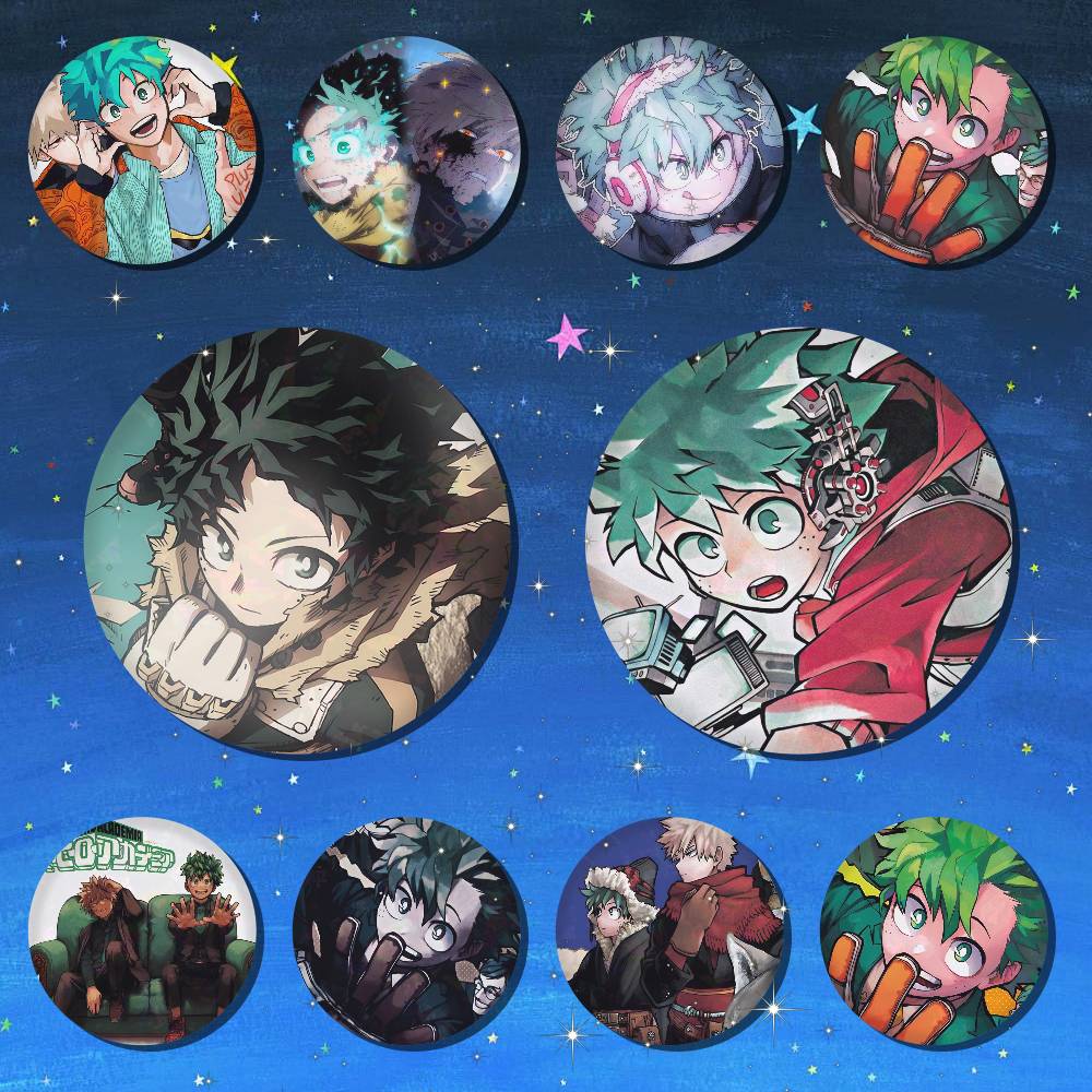 Insignias Redondas de Anime A- - Furoshiki reseña y precio